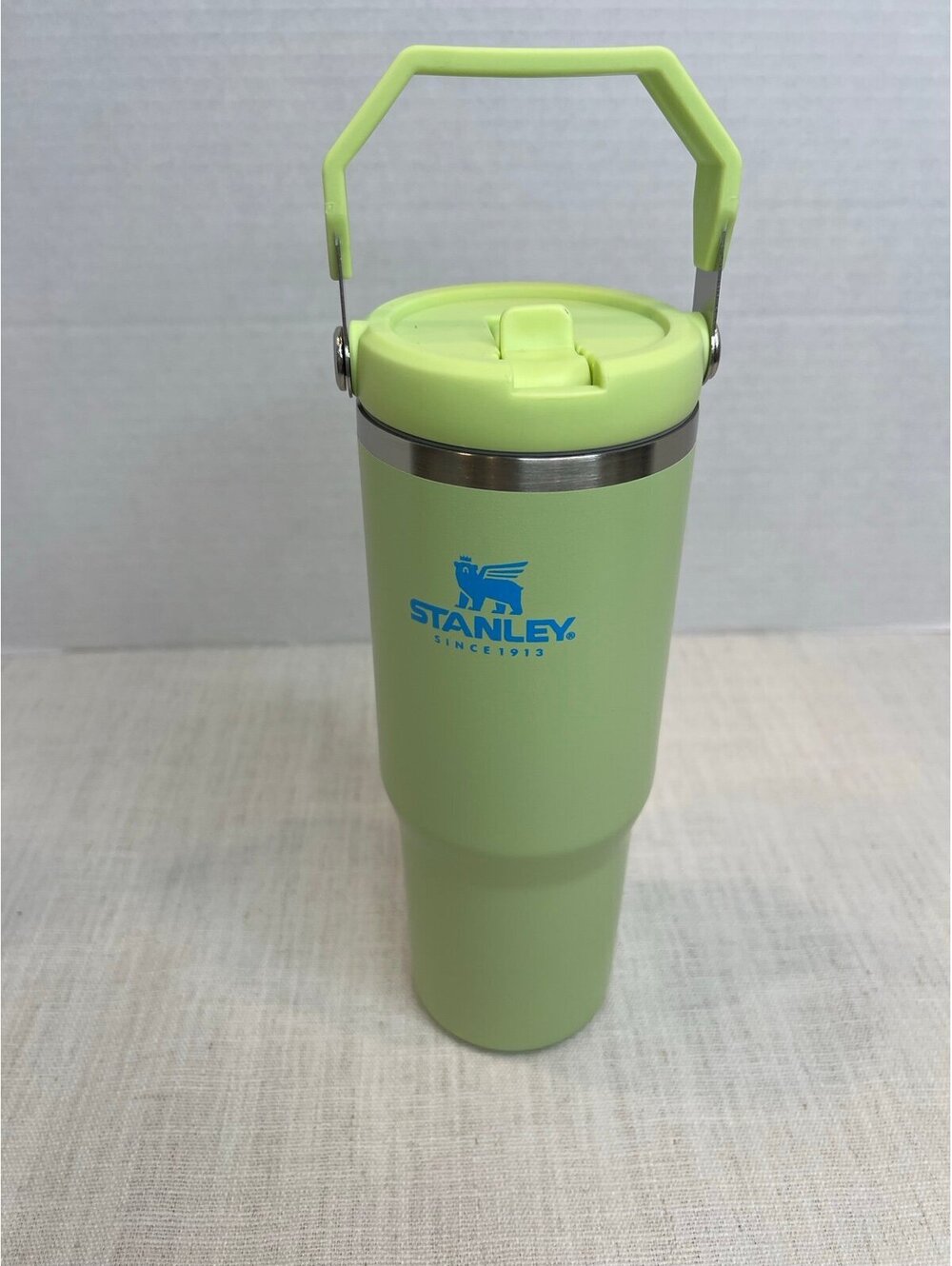 Stanley Tumbler with Handle - Green 30 Oz